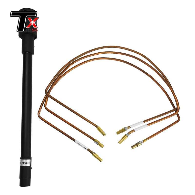 Empat Daun Semanggi Omnidirectional Frp Antena Keuntungan Tinggi 300W